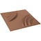 Ekena Millwork 11 7/8in. W x 11 7/8in. H Artisan EnduraWall Decorative 3D Wall Panel Covers 0.98 Sq. Ft. WP12X12ARCAC - alternate 3